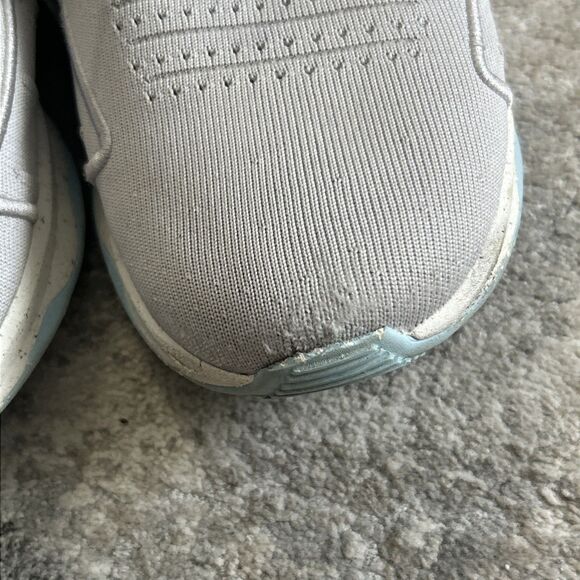 Fitflop Vitamin Shoes Womens 11 Gray Knit Sport Sneakers Mesh EU 43 Lace Up - Picture 4 of 11